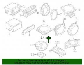 Spare Wheel Mount Infiniti QX30 17-