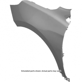 Front left wing Chevrolet Equinox 18-