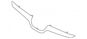 Subaru XV Crosstrek 13-15 grille molding