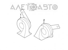 Signal left Kia Optima 11-13 hybrid high