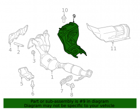 Manifold Guard Ford Fusion mk5 13-20 hybrid, plug-in