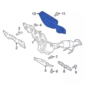 Ford Escape MK3 13-19 2.5 Manifold Guard