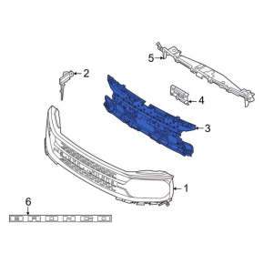 Grille Support Ford Bronco Sport 21-25 Type 3