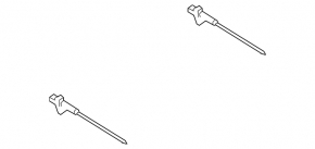 Windshield washer nozzle left Ford Escape MK4 23-