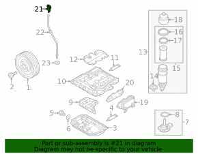 Oil Dipstick Cap Audi Q7 16-25 3.0T