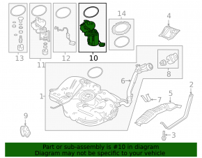 Fuel pump petrol pump Honda Civic X FC 16-21 2.0, 1.5T
