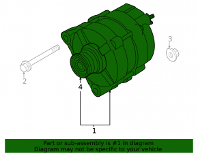 Nissan Cube 09-14 Generator