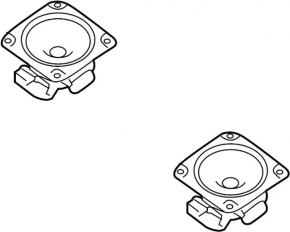 Nissan Murano Z51 09-14 dashboard speaker