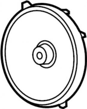 Nissan Murano Z51 09-14 dashboard speaker