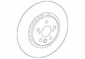 Front left brake disc Lexus RX350 RX350h 23-26 400/36mm