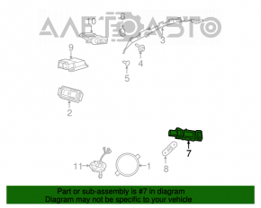 Right door airbag sensor for a 2014 Dodge Challenger
