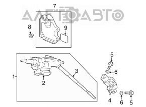 07-13 Acura MDX Steering Column