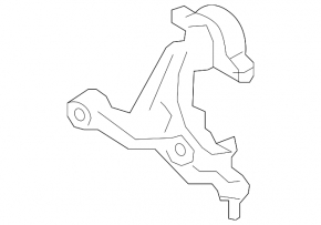Lower control arm, front right, Nissan Rogue 2008-2012