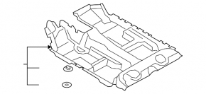 Floor covering VW Tiguan 09-12 black, for dry cleaning