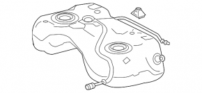 Fuel tank Toyota Rav4 19- 2.5