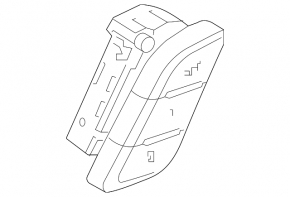 Front Left Seat Memory Buttons Audi Q5 80A 18-24