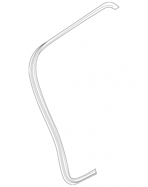 Mercedes X247 GLB 20-26 trunk door seal