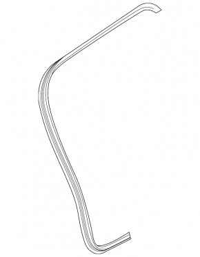 Mercedes X247 GLB 20-26 trunk door seal