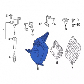 ECU bracket Ford Escape MK3 13-16 2.5