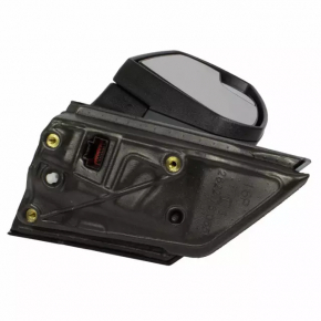 Left side mirror assembly for Ford Escape MK3 2017-2019, red, 14 pins, turn signal, BSM, backlight
