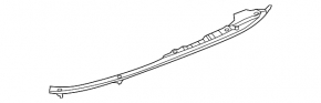 Left hood-wing seal for Mercedes CLA 14-19
