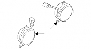 Left Cooling Fan Motor for a 2015 Nissan Rogue