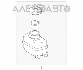 GTZ tank Toyota Sienna 11-20