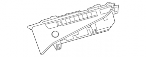 Lexus ES250 ES300h ES350 19-21 Heating and Ventilation Control Panel