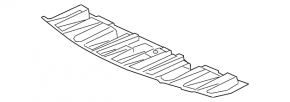 Front bumper guard front Nissan Rogue 14-16 usa type 1