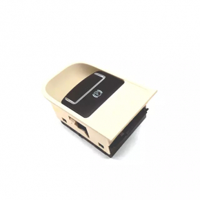 Handbrake button VW Tiguan 09-17 beige cover, for cleaning