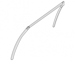 Rear left window seal for Nissan Altima 13-18