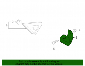 Mudguard rear right Hyundai Elantra UD 11-13
