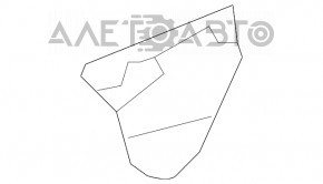 Side mirror plug front left Hyundai Sonata 15-19