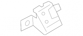 Front camera bracket Audi A5 F5 18-19