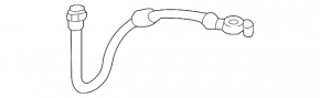 Brake hose rear right Lexus Hs250h 10-12