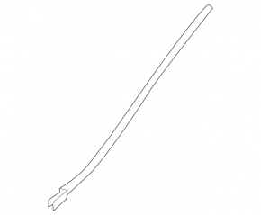 Windshield molding right Mercedes GLS-class X166 13-19