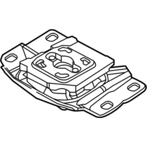 Rear engine mount for Ford Focus mk3 15-18 (restored) 1.0T