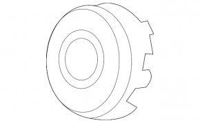 Steering wheel airbag for the driver's side of the Mazda CX-7 (2006-2009)