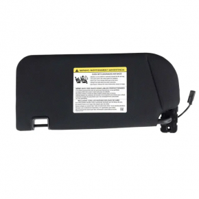 Right visor for Lincoln MKC 15-18, black, without hook