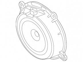 Front left door speaker for Mazda CX-5 13-16