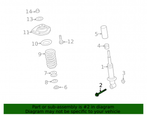 Front subframe mounting bolt 4pcs Chevrolet Volt 16-95mm connecting