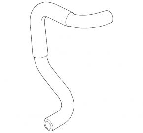 Cooling pipe lower Toyota Camry v50 12-14 hybrid usa