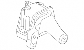 Right engine mount for VW Beetle 12-14 2.5