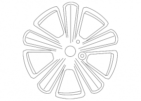 Wheel disk R18 Lexus UX200 UX250h 19-