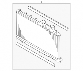 Subaru Impreza WRX GH 2008-2014 2.5T Water Cooling Radiator