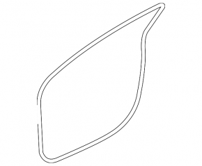 Door seal front left Mitsubishi Outlander Sport ASX 10-