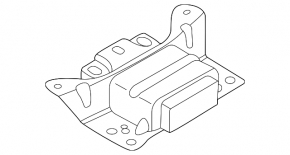 Left engine mount for Audi A3 8V 15-20 2.0T