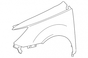 Front left fender Acura MDX 07-13