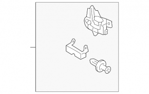 Hood Lock Hyundai Sonata 11-15