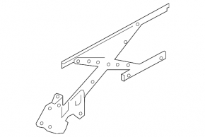 Window lifter with motor rear left Nissan Maxima A36 16-23